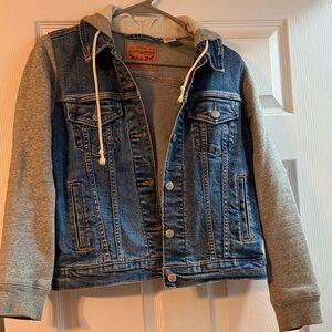 Levi's hybrid denim hoodie Jacket